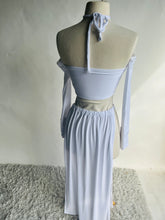 Load image into Gallery viewer, Sale - Galadriel TOP AND GLOVES ONLY- White Bamboo - XS/Small