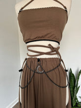 Load image into Gallery viewer, Akasha Skirt - Black, Olive or Cappuccino Bamboo