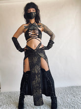 Load image into Gallery viewer, SALE - XS/Small -Skirt, Gloves and Mask