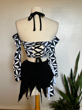 Load image into Gallery viewer, Flower of Life Set - Top, Skirt and Gloves - XS-M