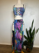 Load image into Gallery viewer, Oil Slick Set - Skirt and Top - XS/Small