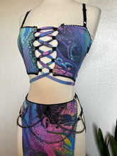Load image into Gallery viewer, Oil Slick Set - Skirt and Top - XS/Small