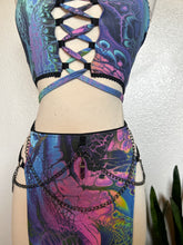 Load image into Gallery viewer, Oil Slick Set - Skirt and Top - XS/Small