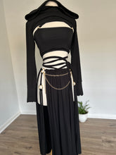 Load image into Gallery viewer, Serpentina Skirt - Black, Olive or Cappuccino Bamboo
