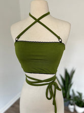 Load image into Gallery viewer, Maya Top - Olive Bamboo
