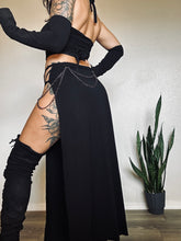 Load image into Gallery viewer, Akasha Skirt - Gunmetal Moon and Hardware - Black Bamboo
