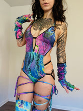 Load image into Gallery viewer, Queen of Swords Bodysuit - Oil Slick
