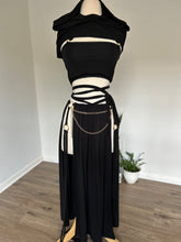 Load image into Gallery viewer, Serpentina Skirt - Black, Olive or Cappuccino Bamboo
