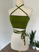 Load image into Gallery viewer, Maya Top - Olive Bamboo
