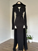 Load image into Gallery viewer, Belladonna Dress - Black Bamboo
