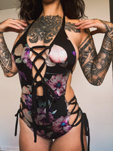 Load image into Gallery viewer, LIMITED - Swimsuit in Electric Garden - One Piece Bathing Suit

