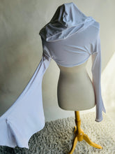 Load image into Gallery viewer, SALE - Galadriel Shrug - White Bamboo - XS/Small
