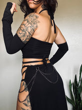 Load image into Gallery viewer, Serpentina Top - Black Bamboo
