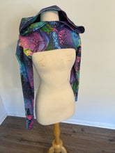 Load image into Gallery viewer, Arwen Hooded Shrug - Oil Slick
