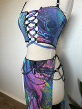 Load image into Gallery viewer, Oil Slick Set - Skirt and Top - XS/Small
