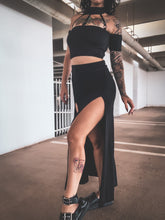 Load image into Gallery viewer, Stevie Skirt - Black Bamboo
