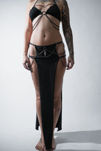 Load image into Gallery viewer, Akasha Skirt - Black Cotton
